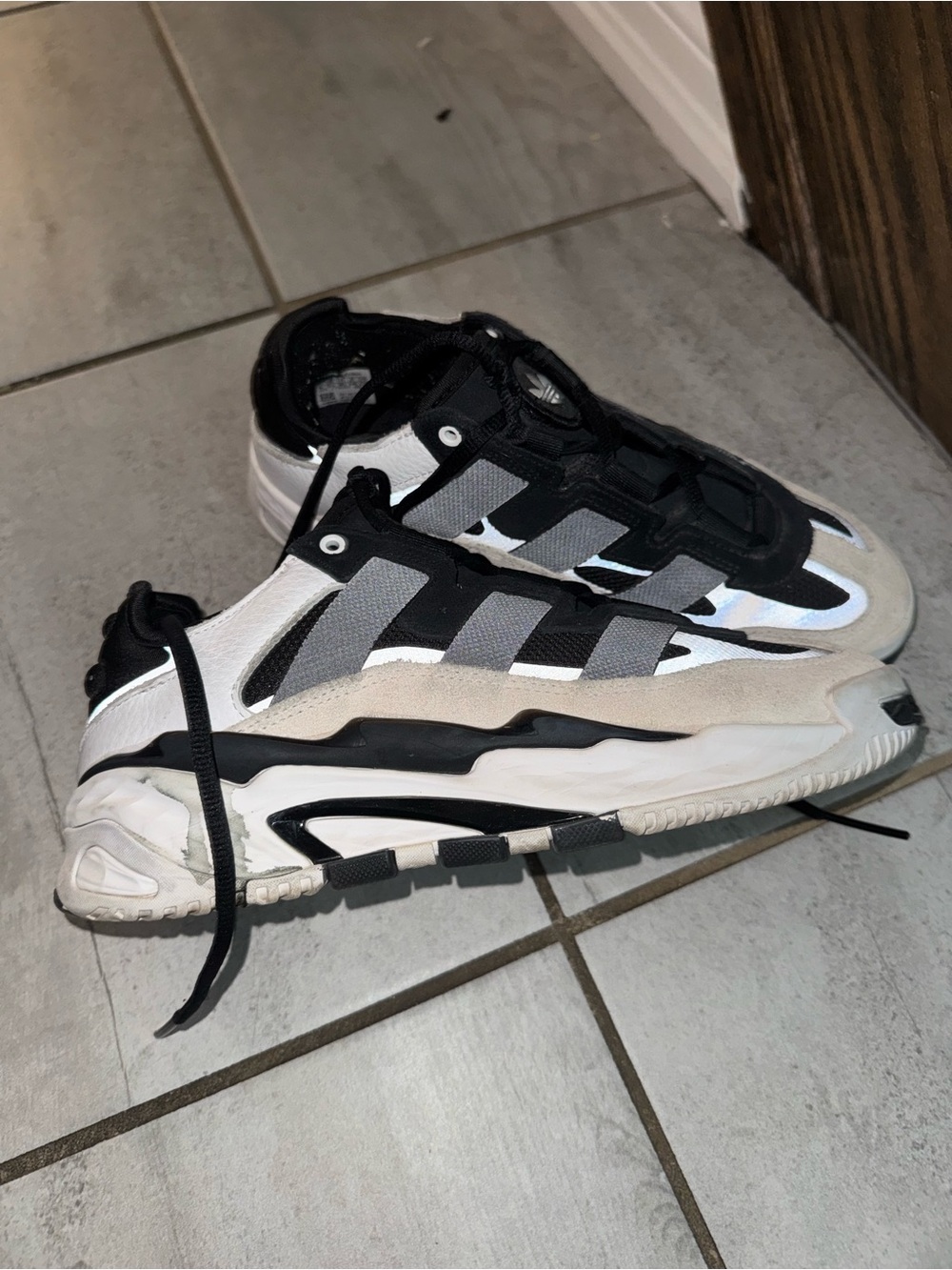 adidas Niteball 'Black White'